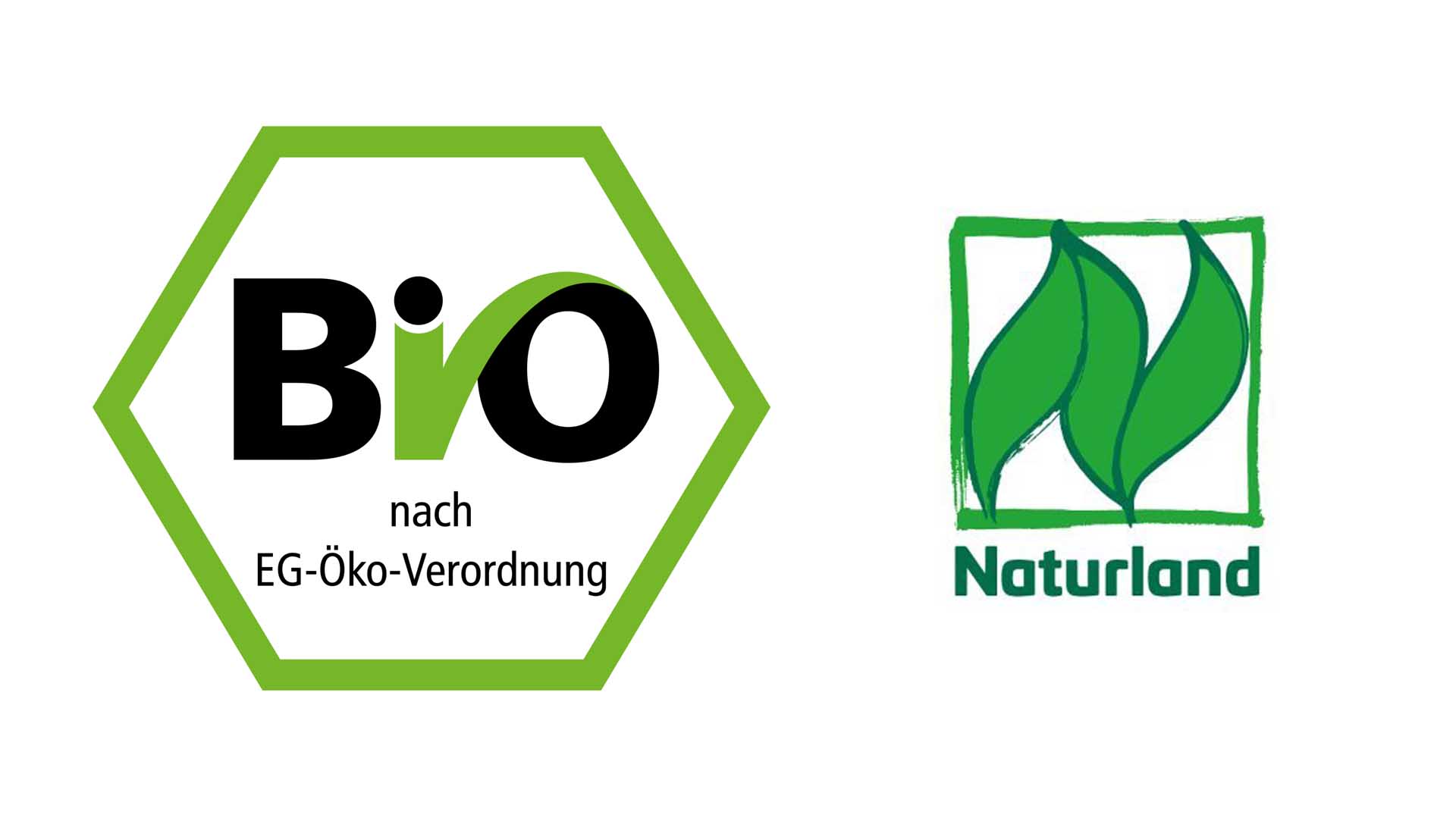 Deutsches Bio-Siegel und Naturland